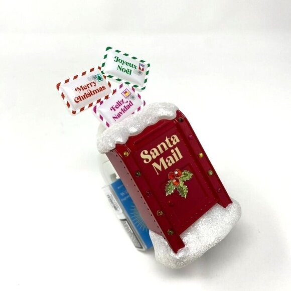 Bath & Body Works Santa Mail Light Up Wallflower Plug In Holiday Decor - Picture 2 of 5